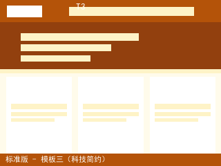 模板预览